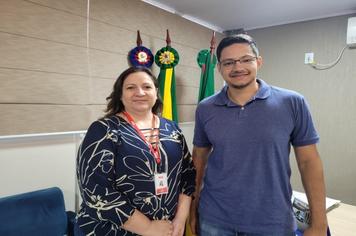 Consultora de Negócios da RGE SUL faz visita técnica ao Executivo