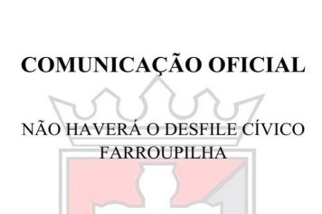 COMUNICADO OFICIAL