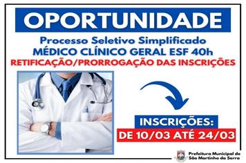 PRORROGAÇÃO DE PRAZO