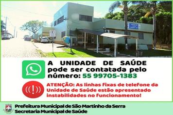 Linha telefônica fixa com instabilidade no funcionamento