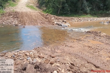 Administração Municipal concluiu os trabalhos e liberou o acesso que liga o Rincão dos Albinos ao Rincão dos Pires