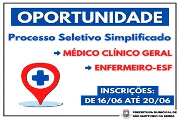 Processo Seletivo Simplificado