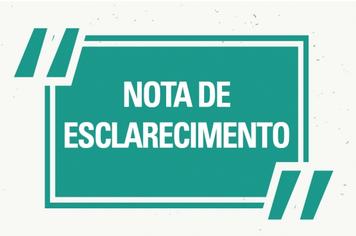 NOTA DE ESCLARECIMENTO: OS VALORES DESVIADOS DE SÃO MARTINHO DA SERRA