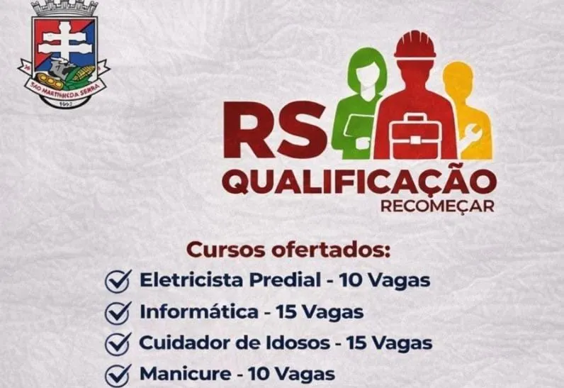 CHEGOU A SUA OPORTUNIDADE DE SE QUALIFICAR!