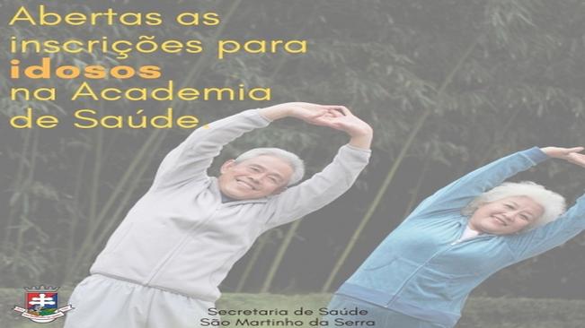 Inscrições Academia