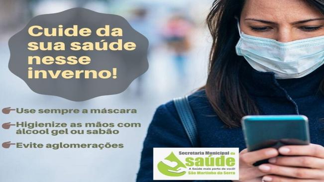 Cuide da sua saúde nesse inverno