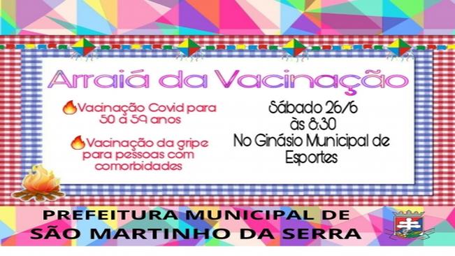 ARRAIÁ da VACINAÇÃO